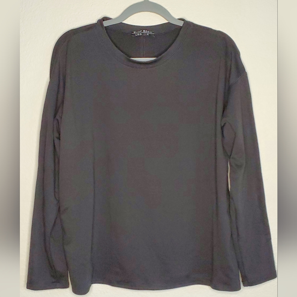 Shop Basic USA Black Top. NWOT